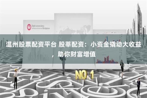温州股票配资平台 股莘配资：小资金撬动大收益，助你财富增值