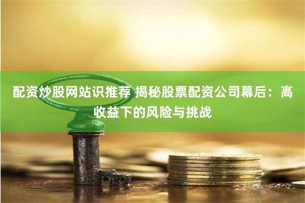 配资炒股网站识推荐 揭秘股票配资公司幕后：高收益下的风险与挑战